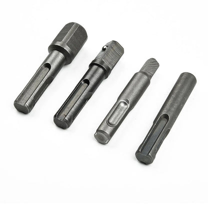 Set of 4 Heavy Duty SDS PLUS Adapter for Electric Tools