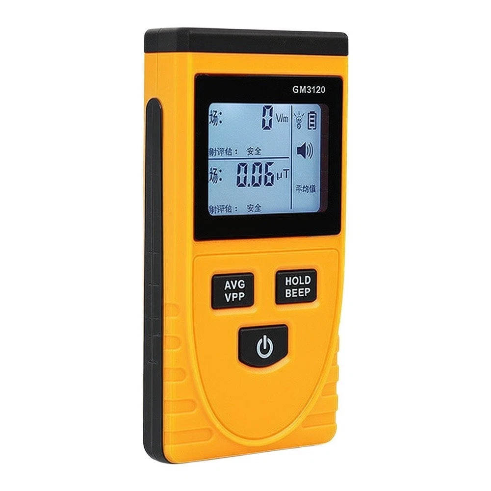 EMF Meter for Home Use - Detects Low Frequency to Microwave Bands