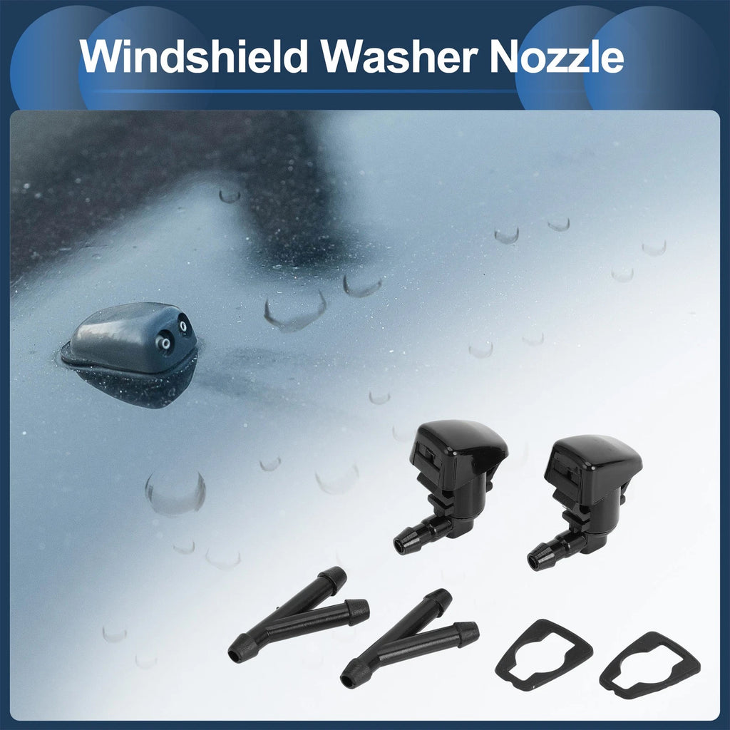 Windshield Washer Nozzle with Jet Hose Connector for Ford Edge (2007–2011)