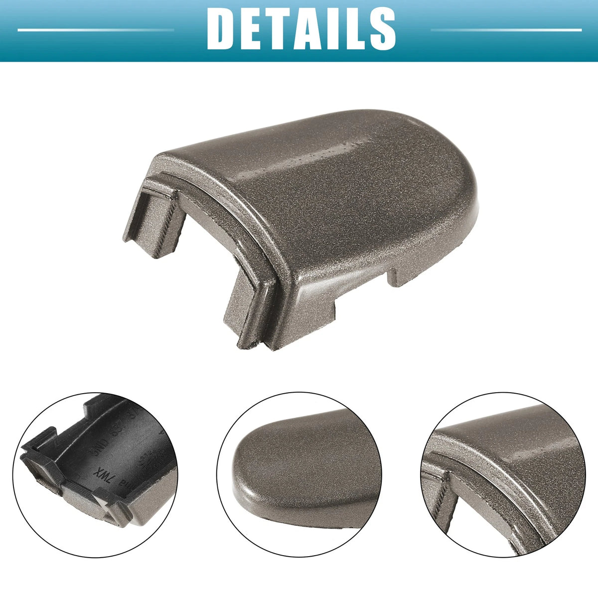 Front Left Exterior Door Handle Lock Cover Cap for Volkswagen Beetle (2003–2010)
