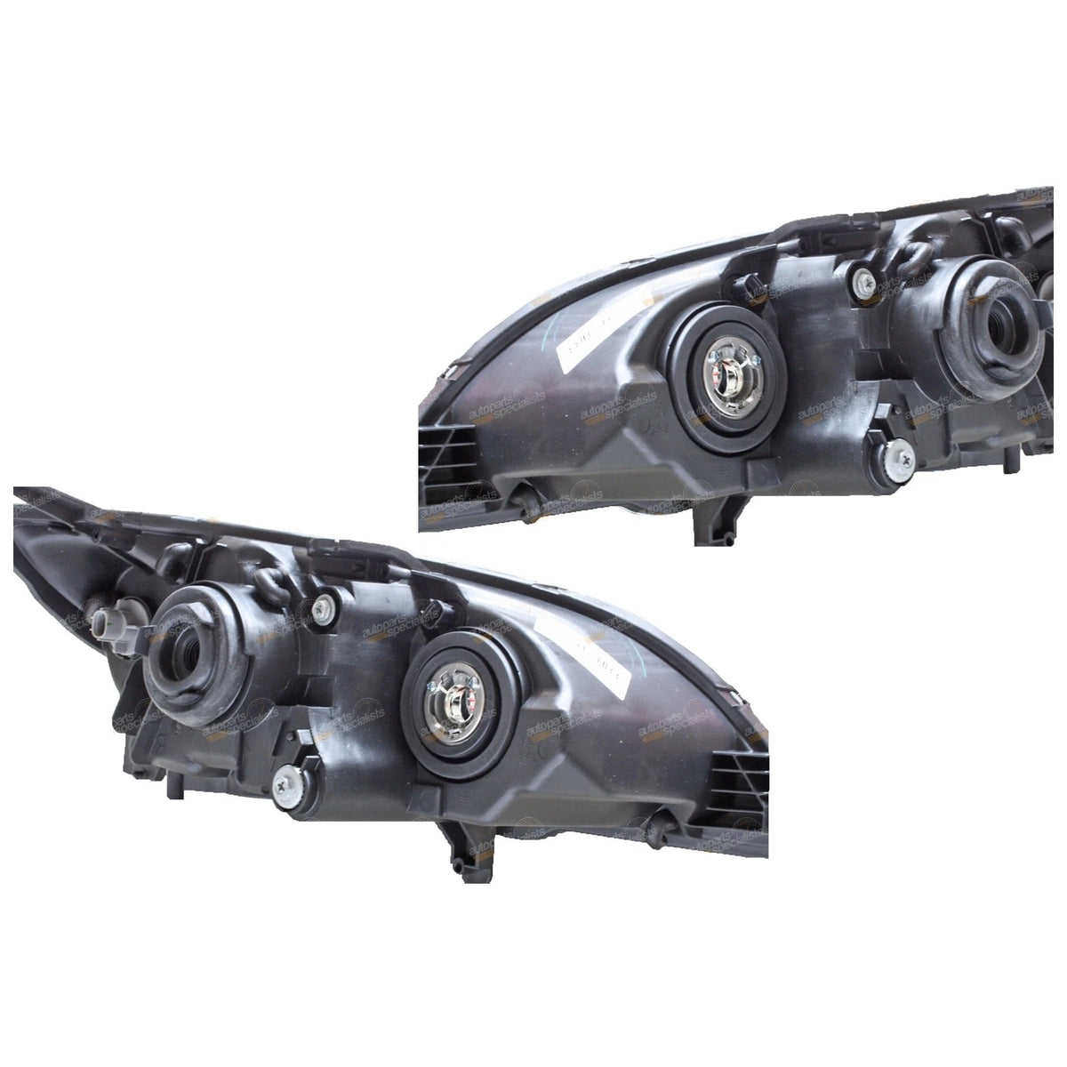 Headlights Pair LH+RH for Mazda 3 BK SP23 Hatch (2004–2009)