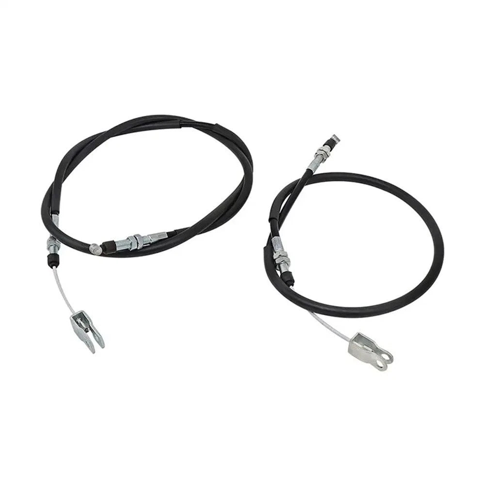 Set of 2 Rear Brake Cable Parking Cables for Kawasaki Mule 4010 3020 2500