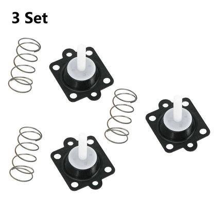 3x Accelerator Pump Replace Parts Kit Fit For Mercury 80-125HP 811287 1988-2004