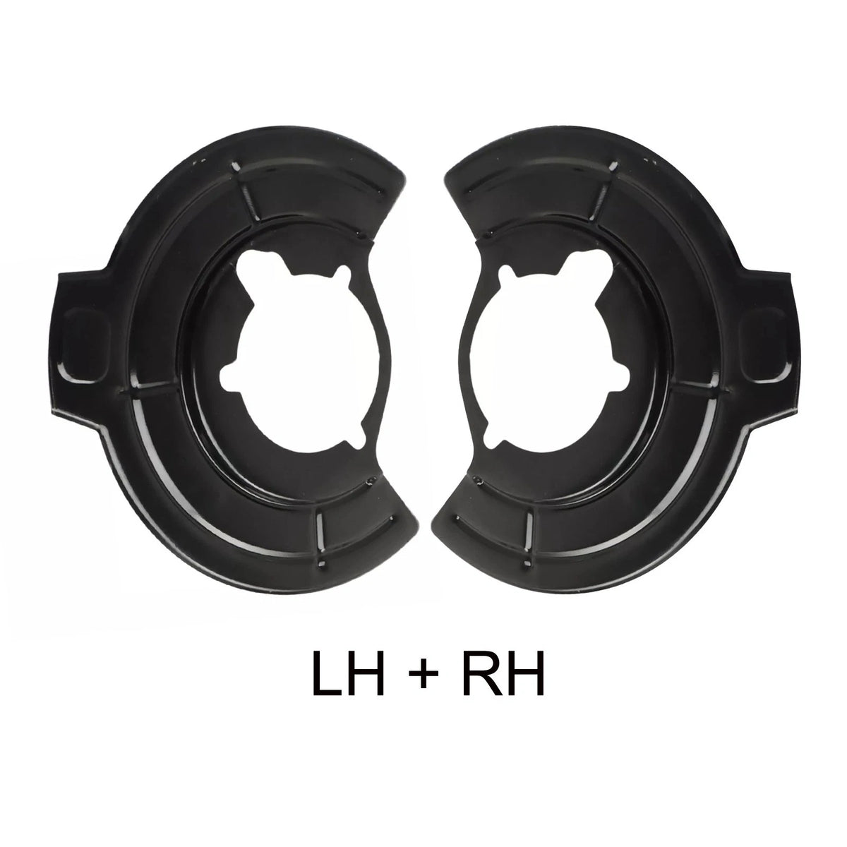 2 Piece Front Brake Disc Backing Plate Set for Jeep Wrangler JK (2007)