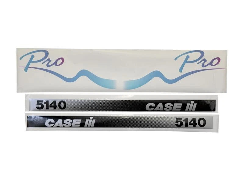 Replacement Bonnet Decal Set for Case IH 5140 Pro Tractor