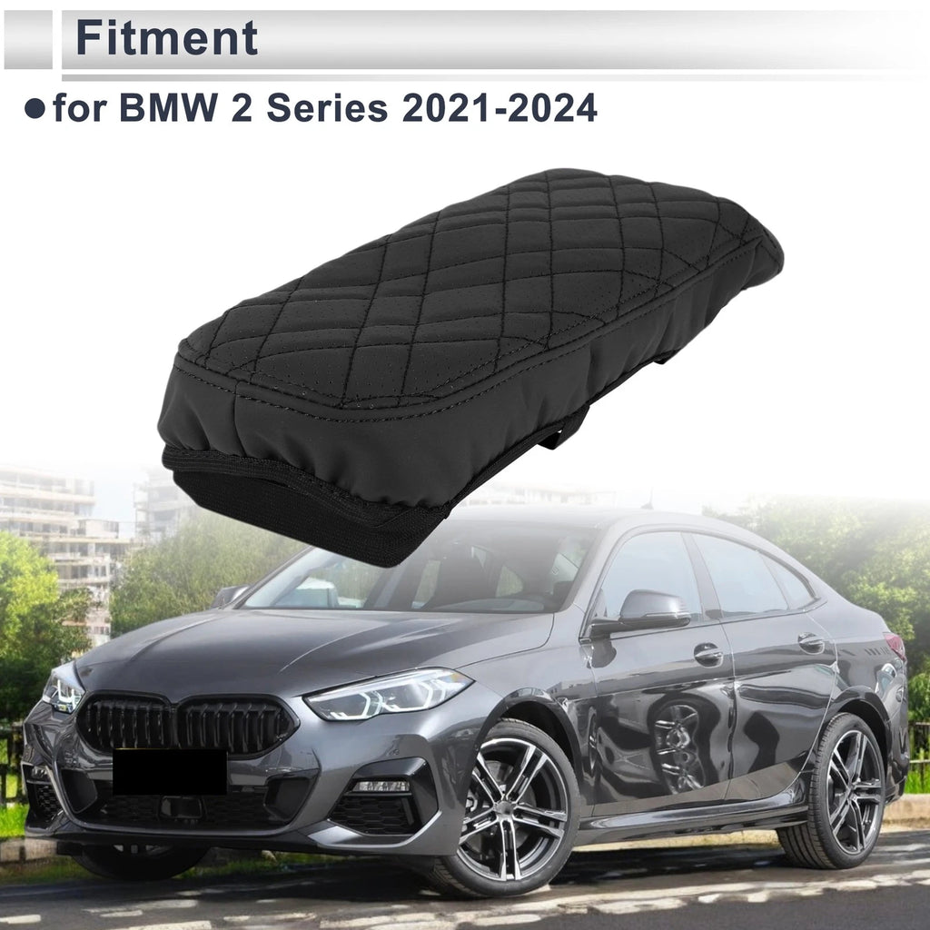 Car Center Console Cover Replacement for BMW 2 Series (2021–2024) Black