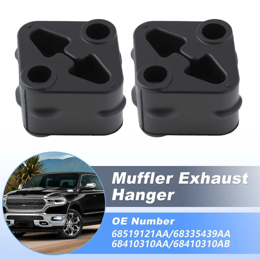 2X Exhaust Pipe Support Isolator Mufflers for Ram 1500 (2019–2025)