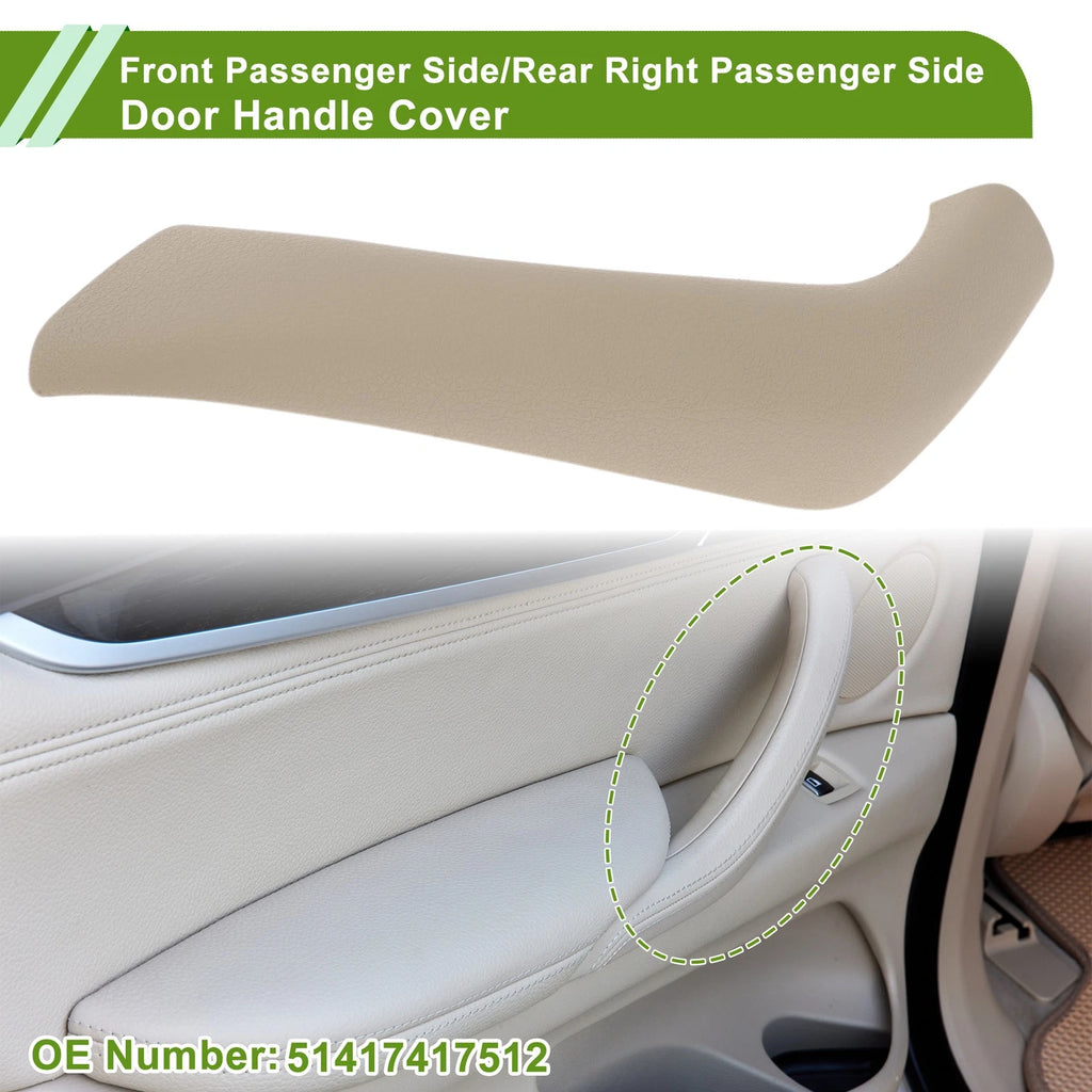Door Panel Handle Pull Trim Cover Replacement for BMW X1 F48 F49 (2015–2020)