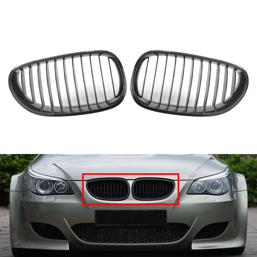 Front Hood Kidney Grille for BMW 5-Series E60 E61 (2003–2010)