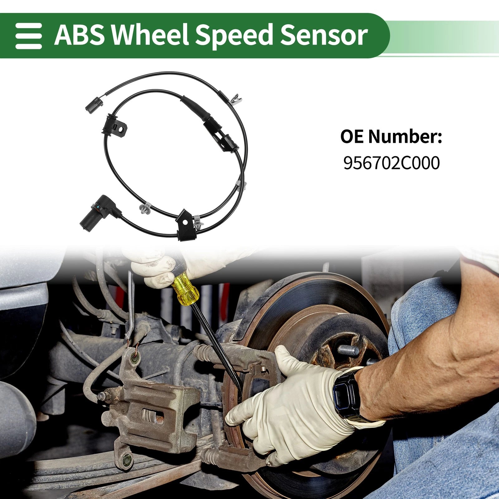 ABS Wheel Speed Sensor Replacement for Hyundai Tiburon (2003–2004)