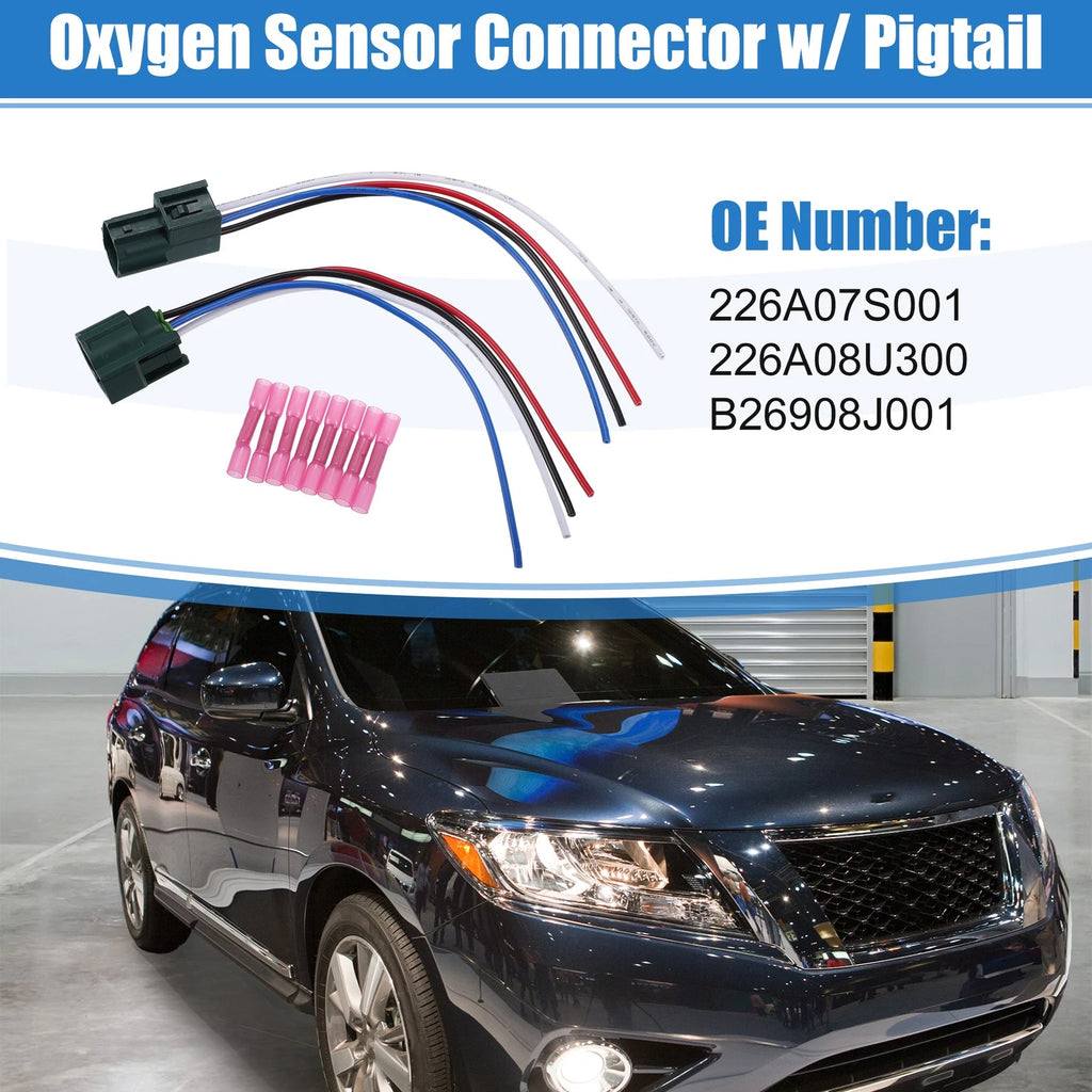 Oxygen Sensor O2 Front Set with Terminals for Nissan Subaru (2005–2014)