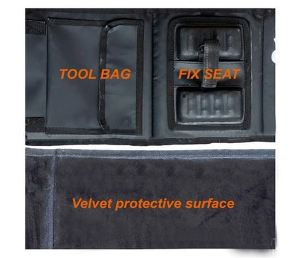 1x Pickup Truck Portable Tailgate Pad Shuttle Pad Protective Bike Rack w/ Strap