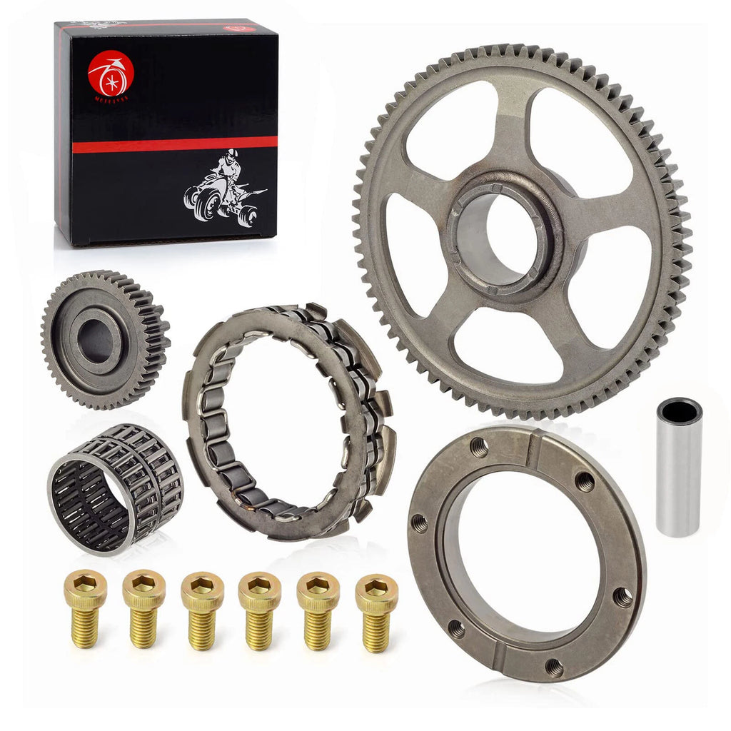Starter Clutch Gear Bearing Idler Gear Gasket for Honda Sportrax TRX400EX (1999–2008)