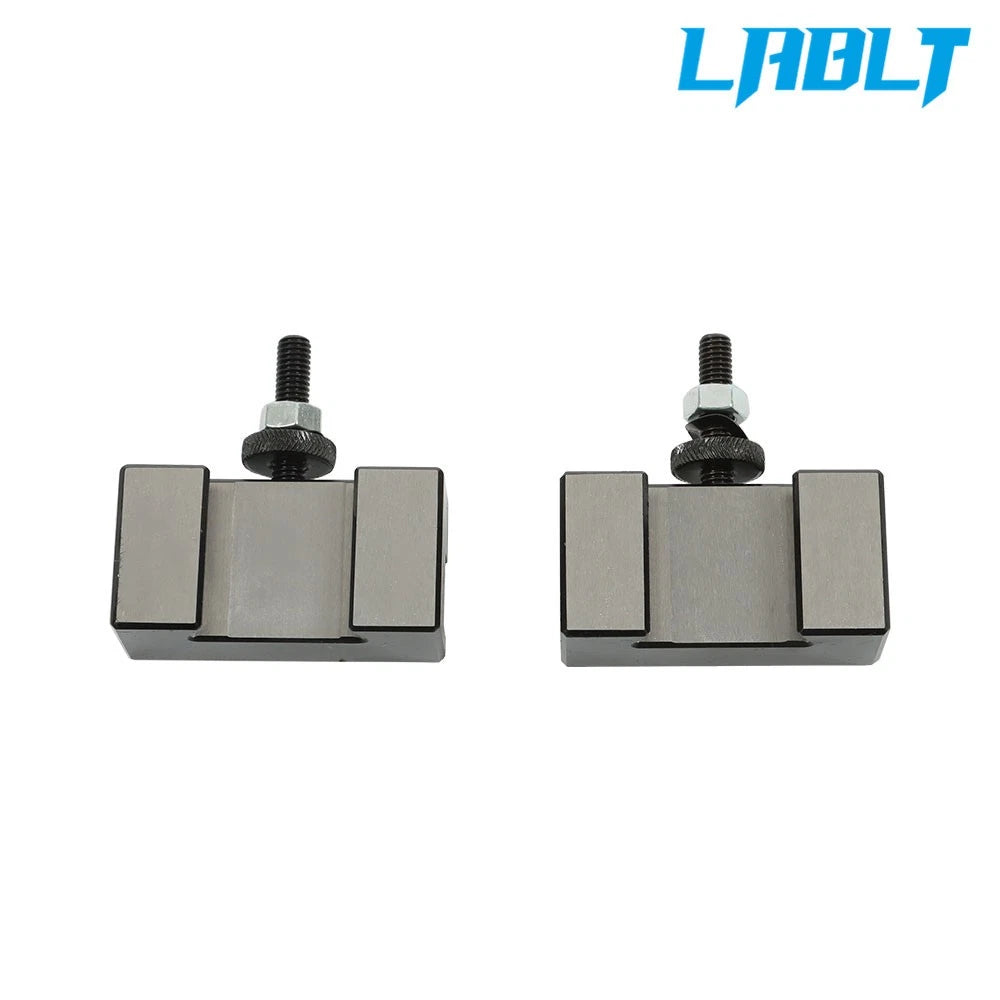 LABLT OXA Wedge Type Tool Post with 2 Holders for Mini Swing Dia 8"