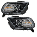 Headlight Assembly HID/Xenon W/LED for Ford Mustang (2013–2014) Left+Right