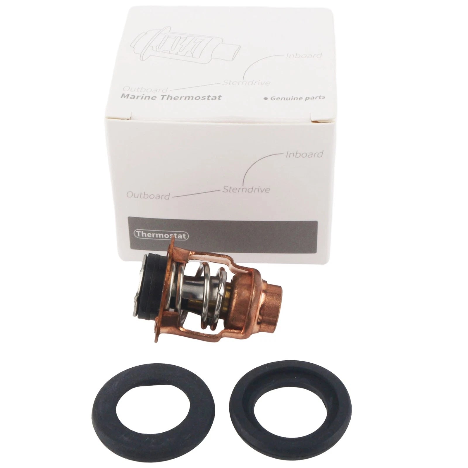 Outboard Thermostat Repair Kit for Honda BF 25-130 HP (19300-ZV5-043, 19300-ZV5-003)