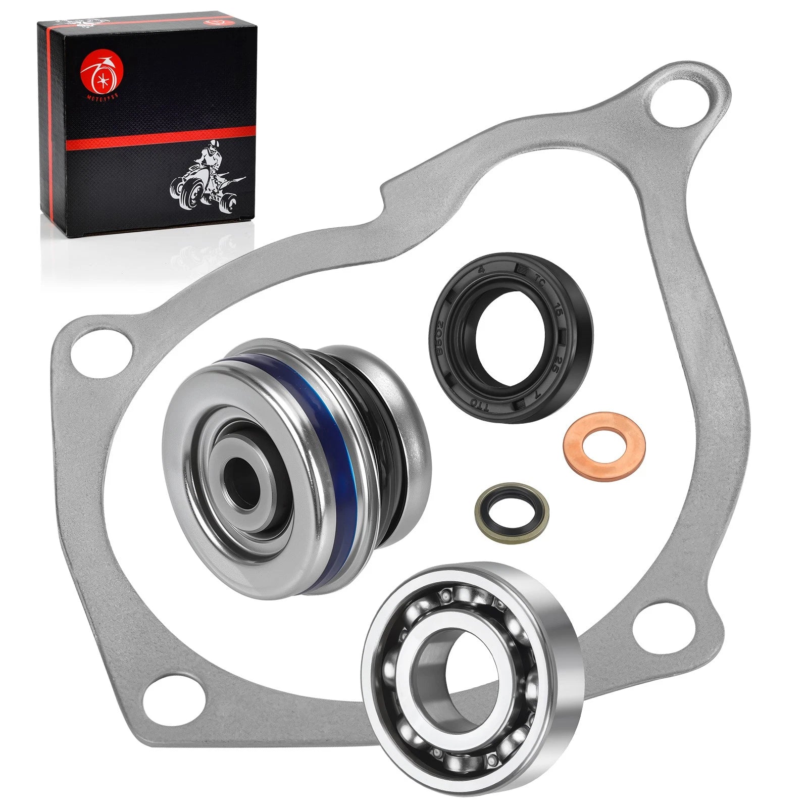 Water Pump with Seal Rebuild Kit for Polaris Sportsman 400 450 500 ATP 500 (2000–2014) 3084837