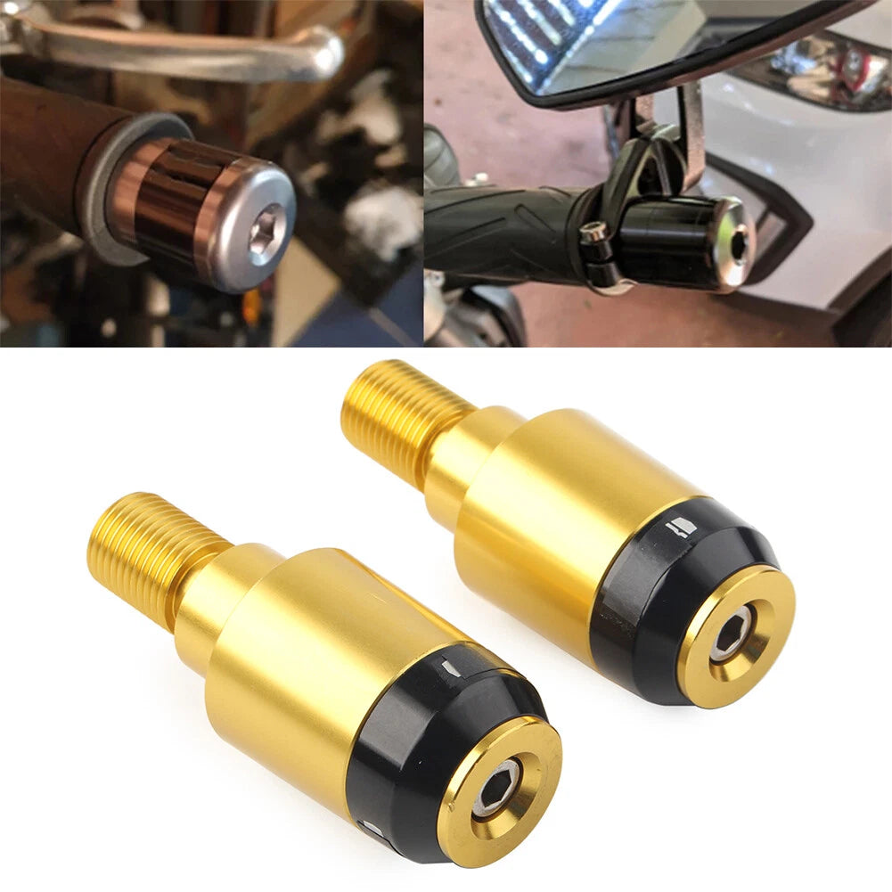 CNC Handlebar Grips Plug Ends for Yamaha XSR900 (2016–2023)