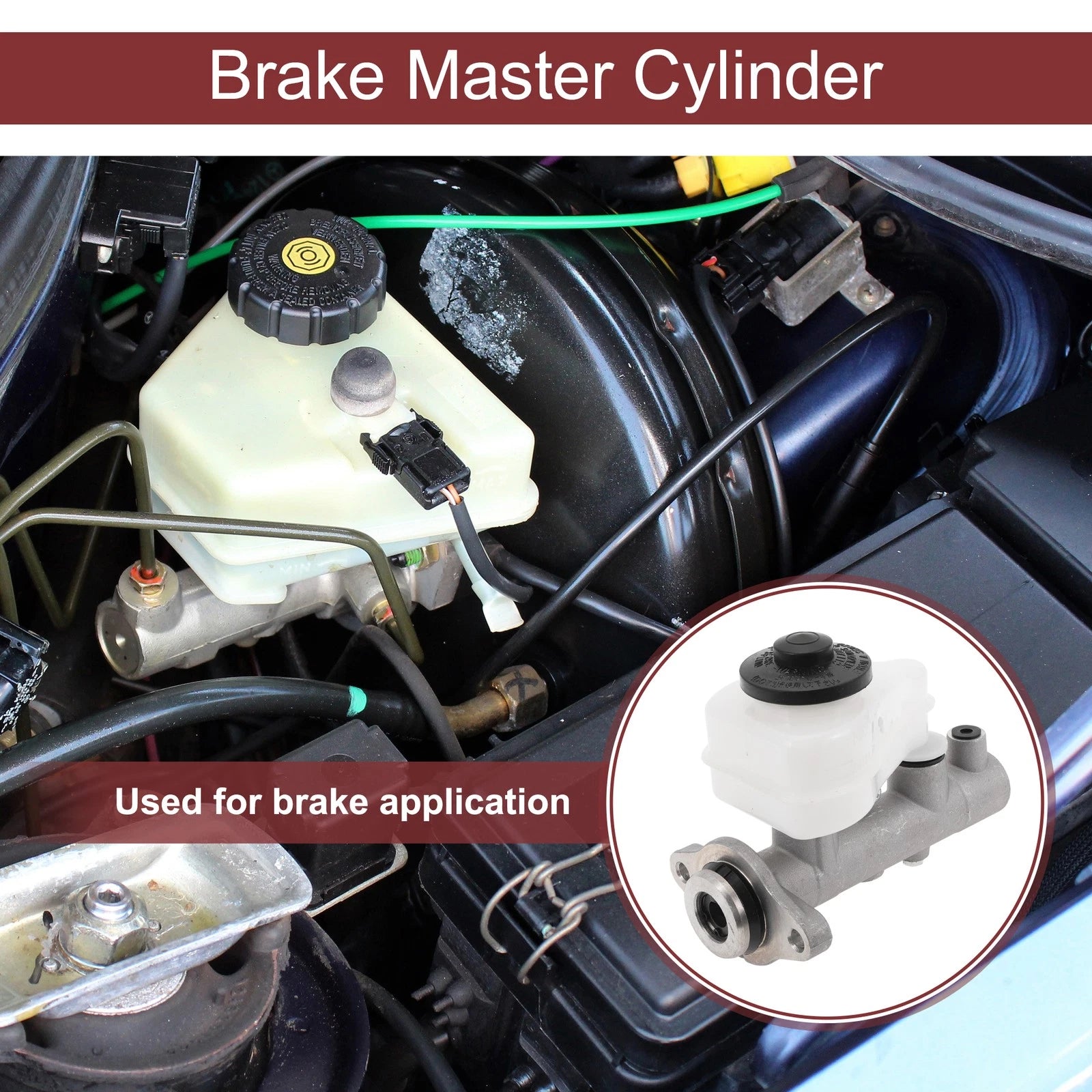 Brake Master Cylinder Replacement With Reservoir for Toyota Corolla (1998–2007)
