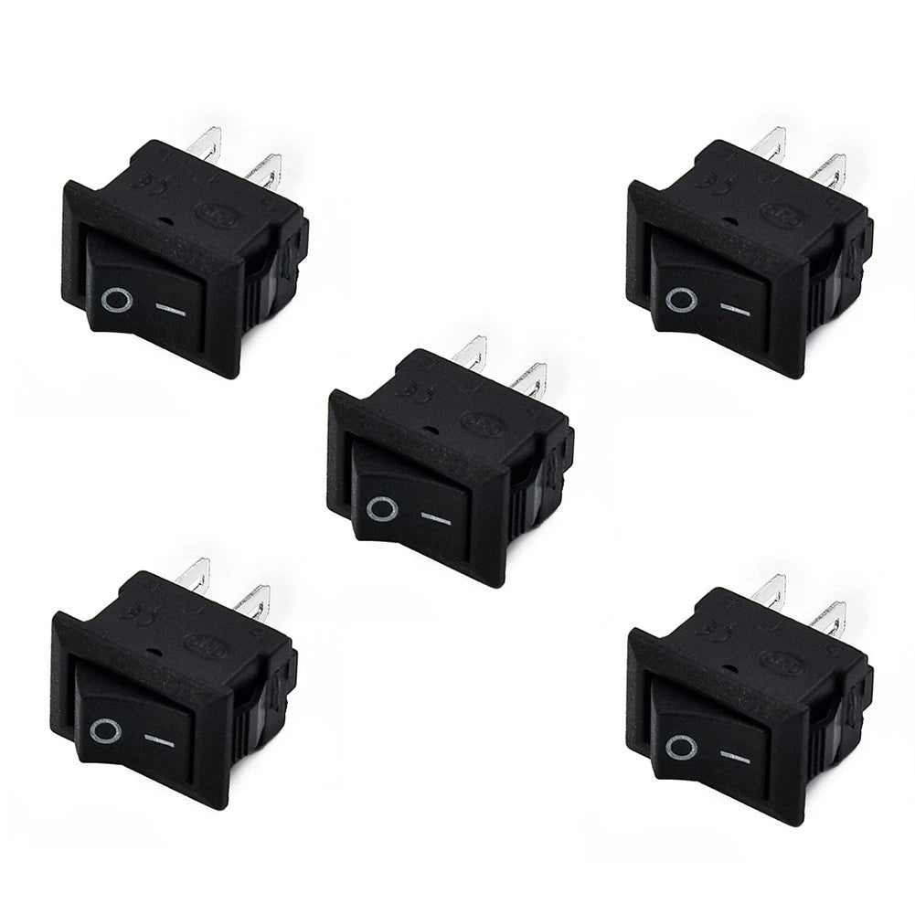 10X 2 Pin Rocker Switch for DC 12V Tools (SPST ON/OFF)
