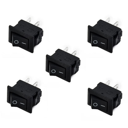 10X 2 Pin Rocker Switch for DC 12V Tools (SPST ON/OFF)