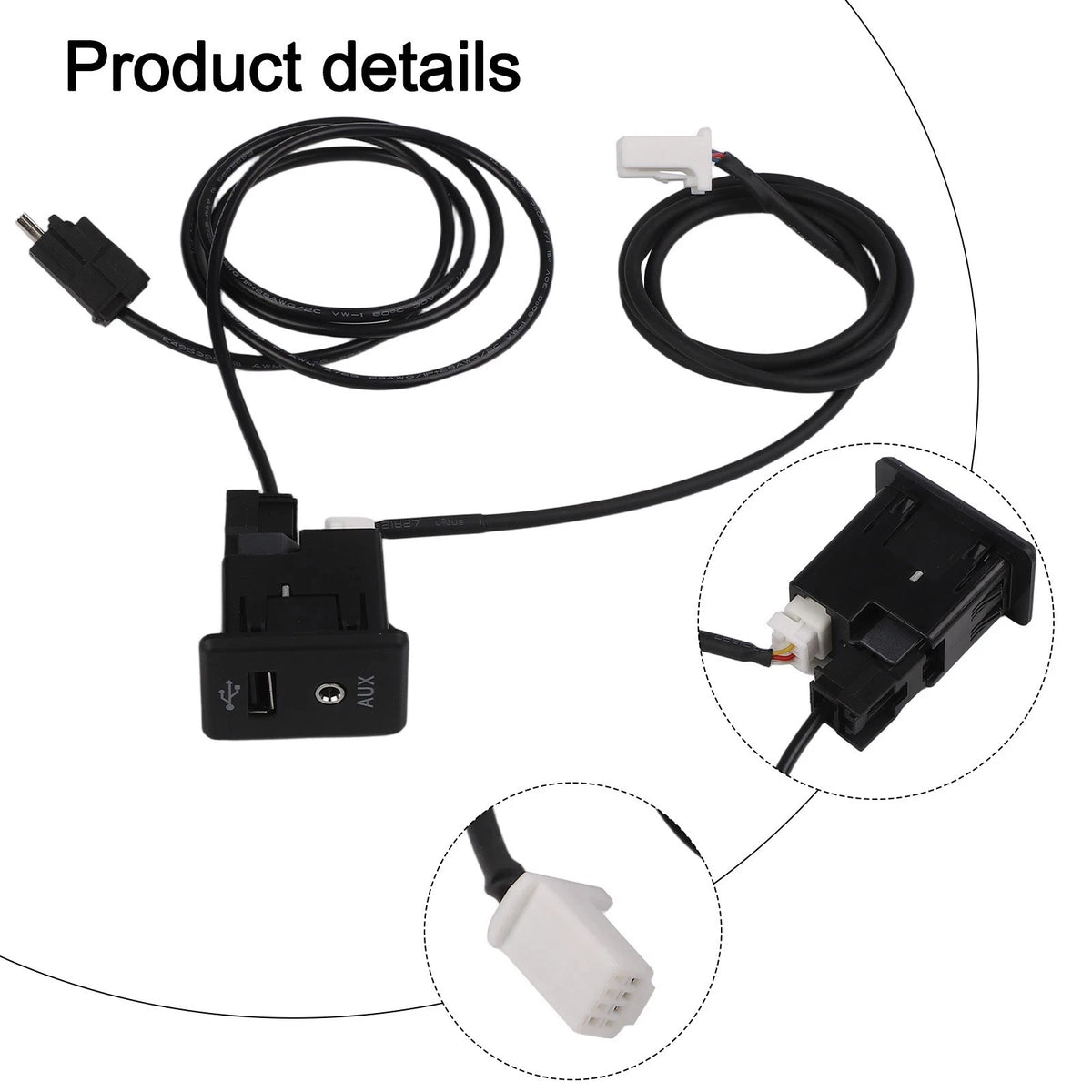 AUX Interface for Nissan (2013–2019) with 8Pin Cable