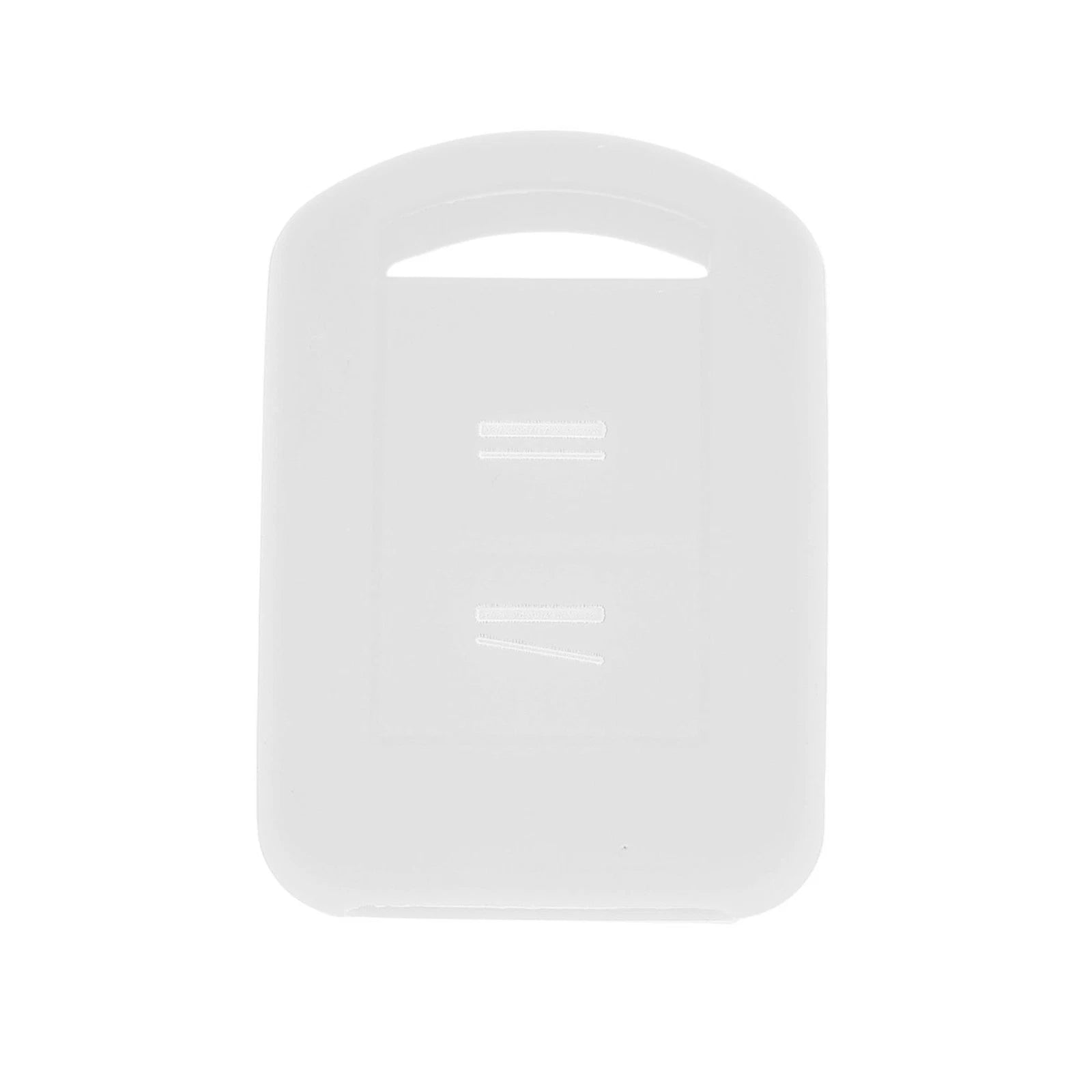 White Silicone Key Case for Opel Corsa C (2000–2006) - 2 Buttons