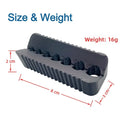 Drilling Guide with VShape Groove and 17 Hole Sizes for Accurate Drilling