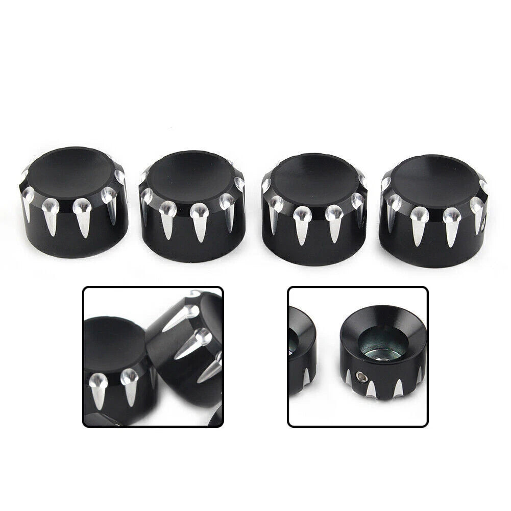 4X Engine Screw Topper Head Bolt/Nut Cover Cap for Harley Sportster 883 (2004–2023)