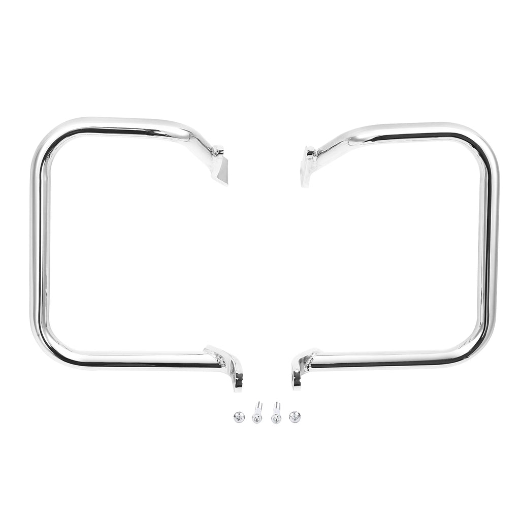 Chrome Saddlebags Guard Rails for Harley Heritage Softail Classic (2000–2017)