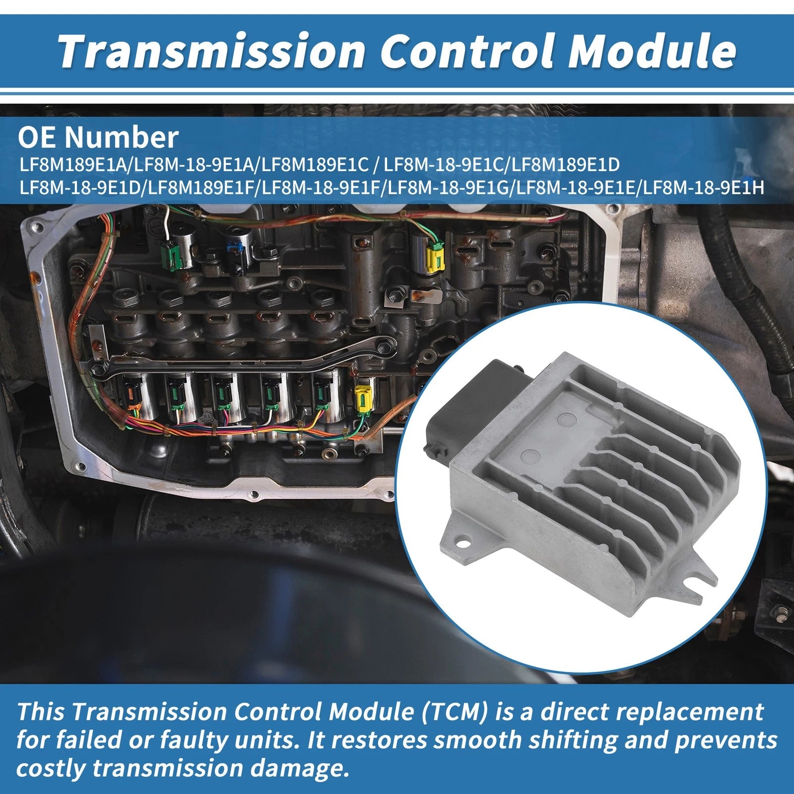 TCM Transmission Control Module Replacement for Mazda 3 2.0L (2014–2016)