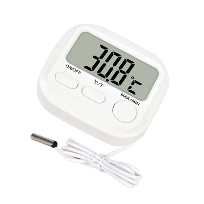 Digital Thermometer with External Probe for Fridge Freezer