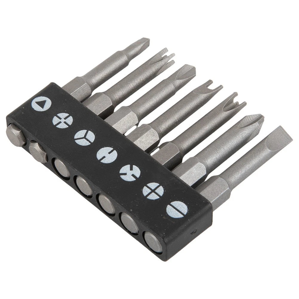 Set of 4 Special Shaped Screwdrivers with L Type Wrench Handle for DIY