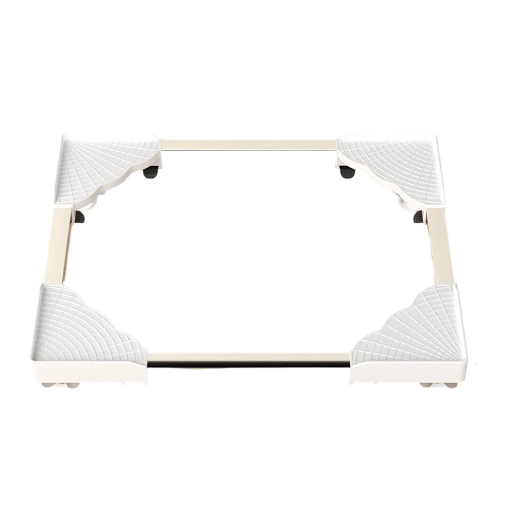 Adjustable CPU Stand with Locking Wheels for Computer Towers up to 66 lbs