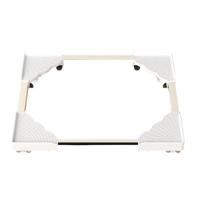 Adjustable CPU Stand with Locking Wheels for Computer Towers up to 66 lbs