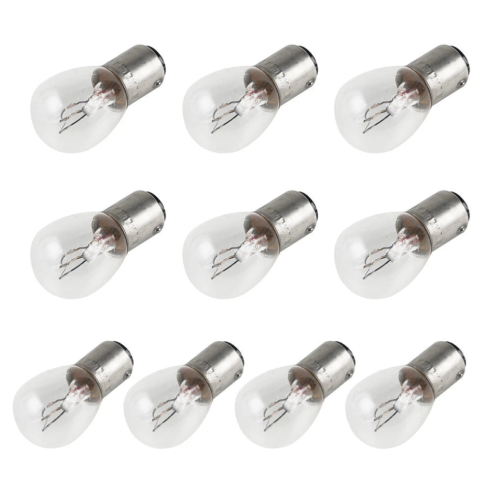 10pcs 6V Tail Light Bulb 1154 21/5W for Honda XL80S (1979–1982)