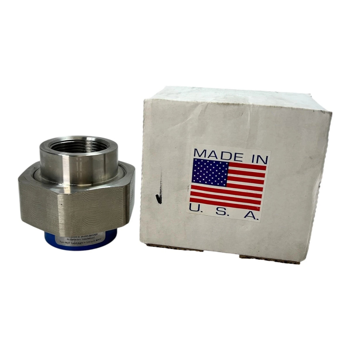 316 SS Union Nut w/ Dielectric Coating for Hart Industries D-3131-6 (1 1/4 IN FNPT)