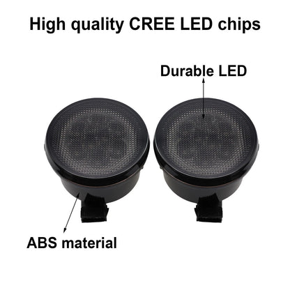 2X Turn Signal Lights for Jeep JK JKU (2007–2017) Waterproof