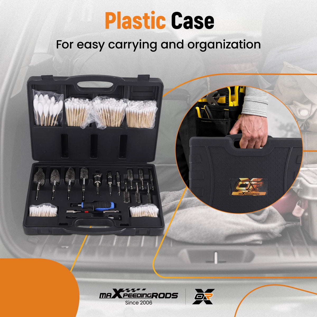 Diesel Injector Seat Brush Cleaning Kit for Heavy Duty Trucks (2000–2023)