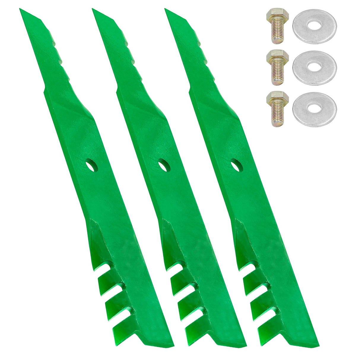 Deck Blade 48 Inch Replacement with Bolt for Hustler FasTrak SD (2019–2024)