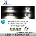 21pcs Canbus Interior LED Lamp Kit White 12V for BMW E46 (1999–2005)