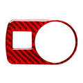Headlight Switch Panel Cover Trim Carbon Red RHD for Audi TT TTS TTRS (2008–2014)