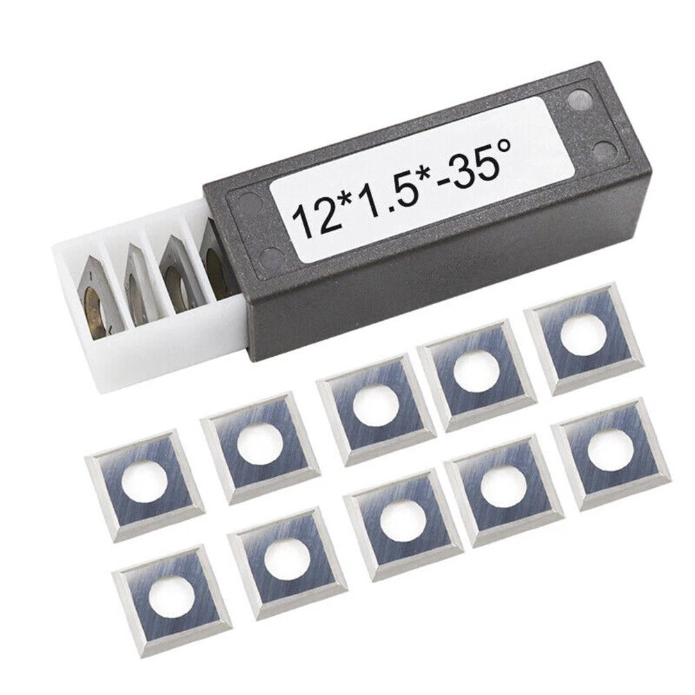 Square Inserts 12x1.5mm for Rough Woodworking