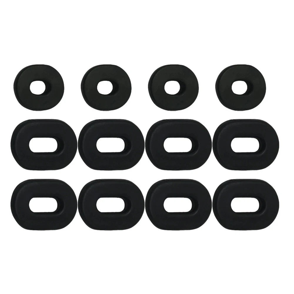12Pcs Rubber Side Panel Frame Grommet Set for Honda CB100K CL100S XL100 CB550K (1969–1978)