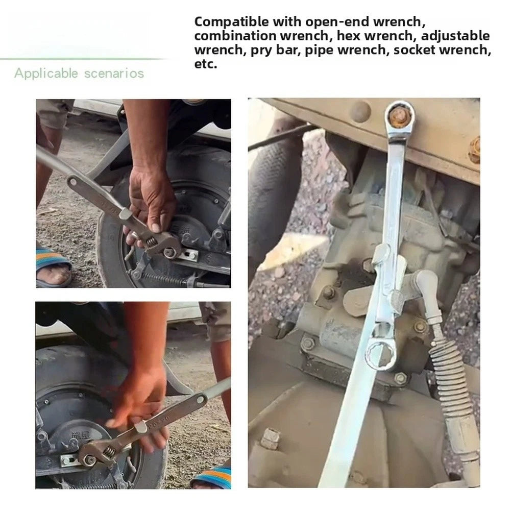 Forged Wrench Extension Bar for Universal Use (390mm)