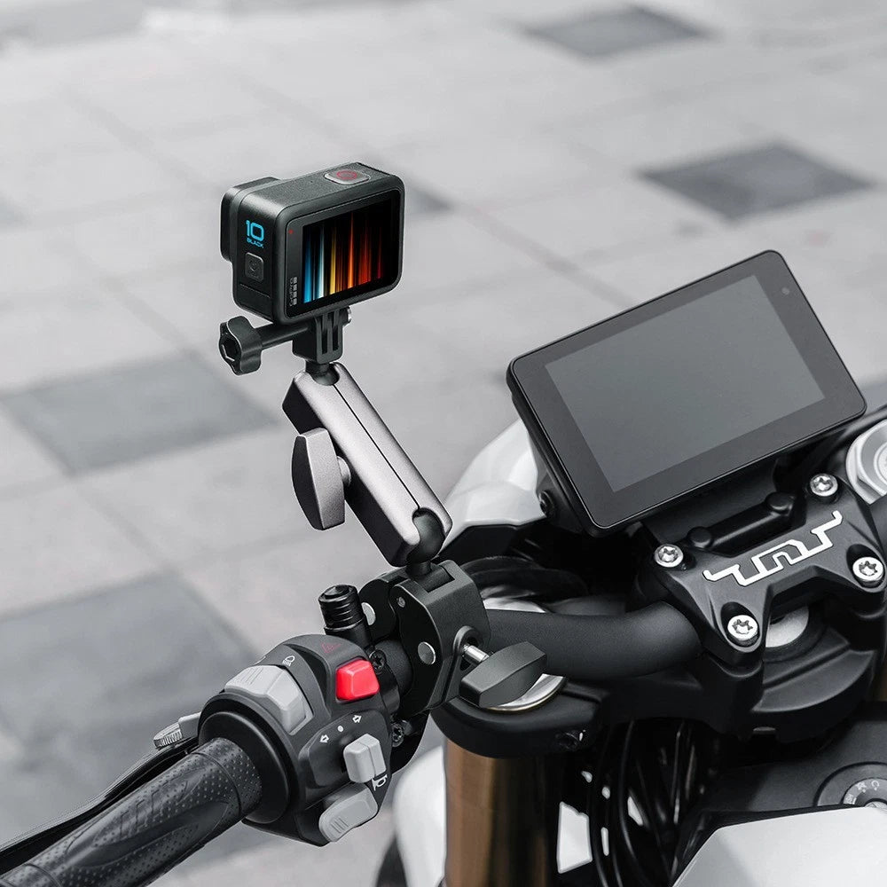Camera Mount for Motorcycle Bicycle Boat Guardrail