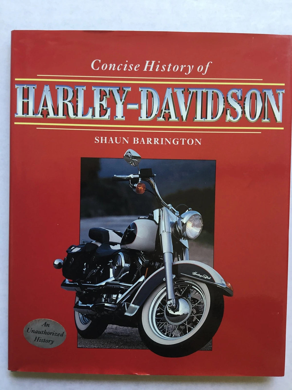 Concise History of Harley-Davidson Book