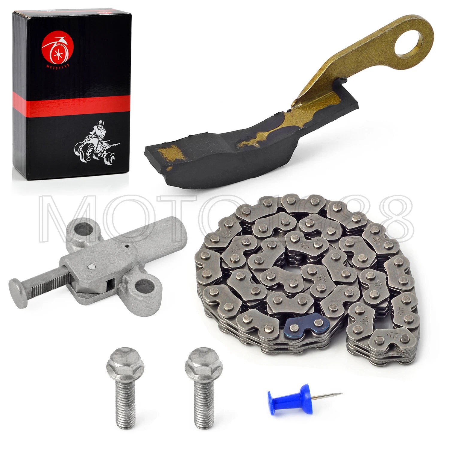 Cam Timing Chain & Tensioner Arm for Honda Rancher 350ES 350S (1986–2000)