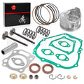 Engine Top End Kit +0.5mm Piston Valve Gasket for Yamaha Golf Cart G16 G20