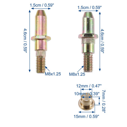 Door Hinge Pin Bushing Repair Kit for Chevrolet Silverado (1999–2006)